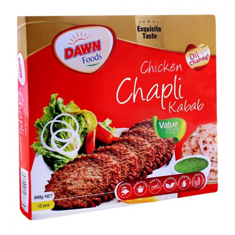 Dawn Chicken Chapli kabab, E/P 12's