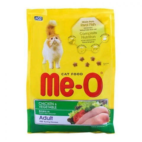 Me-O Cat Food Chicken & Veg Adult, 1.2KG